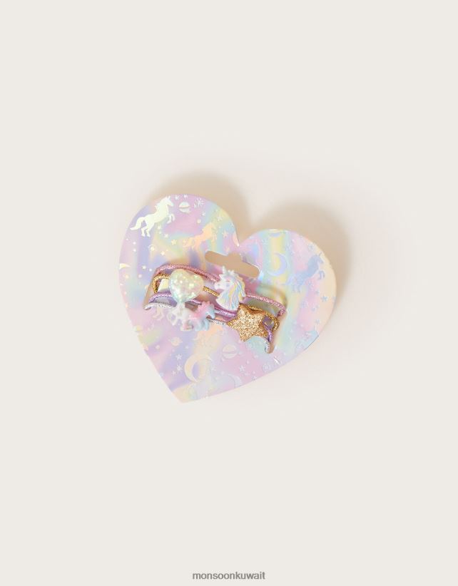 ربطات شعر ميستي يونيكورن، 4 قطع ملحق موضة Monsoon بنت N4BV8X2472 - Monsoon kuwait avenues