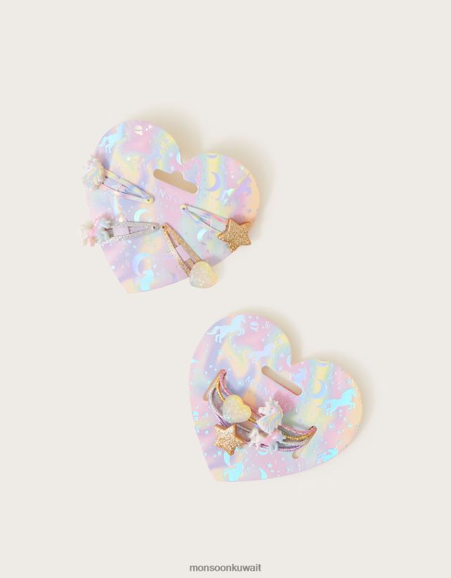 مجموعة شعر ميستي يونيكورن مكونة من 8 قطع ملحق أنيق Monsoon بنت N4BV8X2516 - Monsoon online customer service