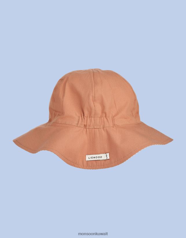 Monsoon UAE - قبعة Liewood Amelia مخططة ذات وجهين ملحق لون القرنفل Monsoon أطفال N4BV8X2627