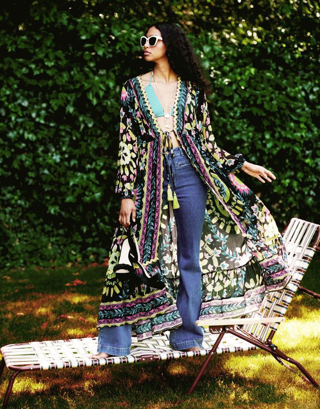 جينز واسع من الدنيم مصنوع من القطن المستدام ملابس الأزرق (الدنيم الأزرق) Monsoon نحيف N4BV8X1029 - Monsoon kuwait avenues