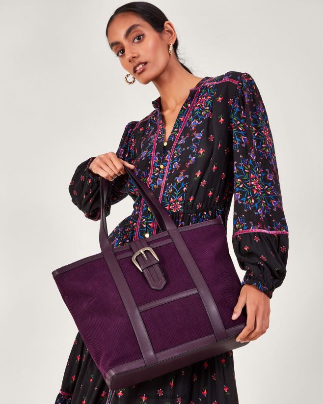 Monsoon محل - حقيبة حمل سرج الحبل ملحق موضة Monsoon نحيف N4BV8X1221