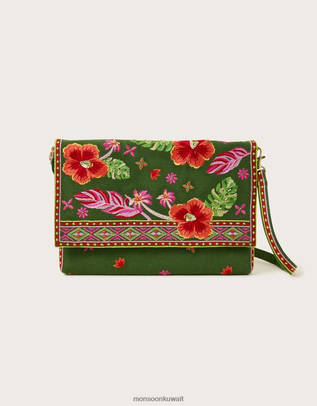 Monsoon معنى - حقيبة مطرزة عبر الجسم ملحق موضة Monsoon نحيف N4BV8X1231