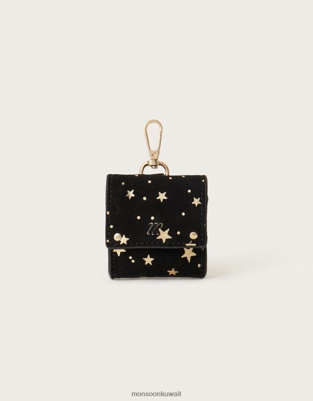 حافظة أذن بطباعة نجمة من الجلد السويدي ملحق أنيق Monsoon نحيف N4BV8X1313 - Monsoon kuwait online shopping