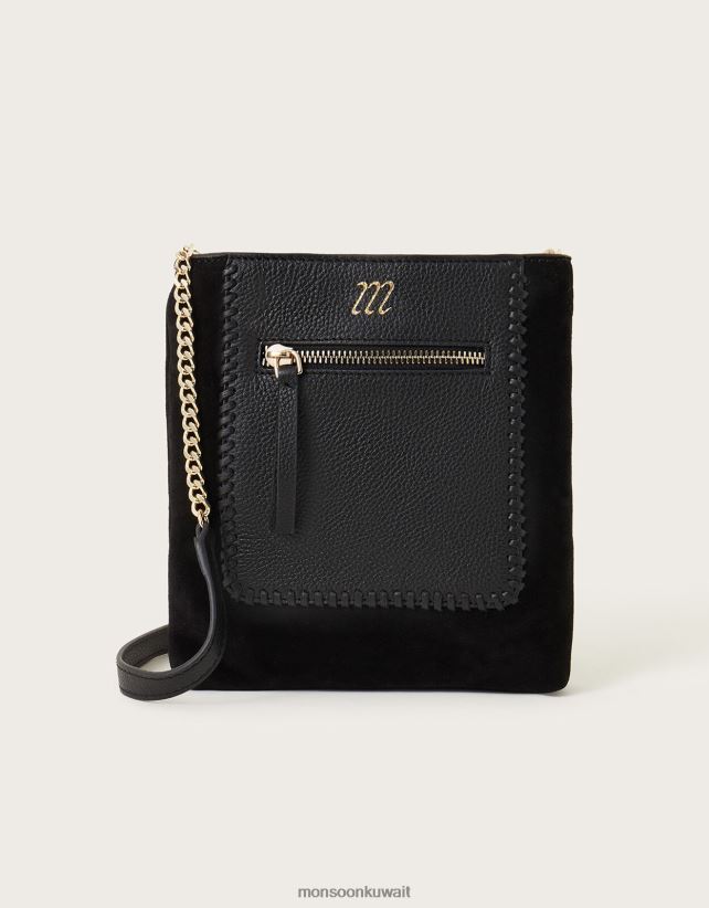 حقيبة جلدية صغيرة عبر الجسم ملحق أنيق Monsoon نحيف N4BV8X1314 - Monsoon kuwait avenues