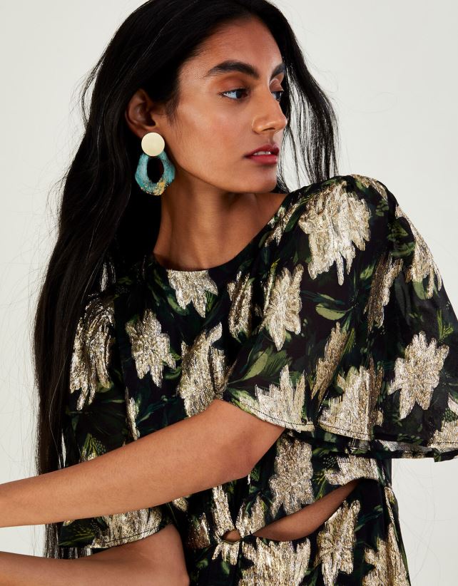 أقراط القرص سيبيليا ملحق حار Monsoon نحيف N4BV8X1356 - Monsoon kuwait online shopping