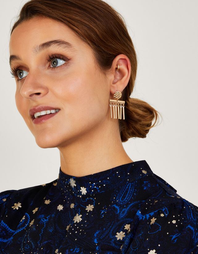 Monsoon معنى - شرابة سحر الأقراط ملحق رشيقة Monsoon نحيف N4BV8X1373