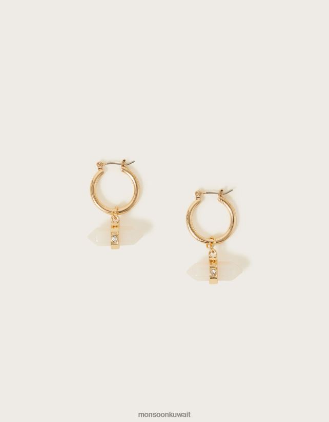 Monsoon accessorize - أقراط قطرة الحجر ملحق رشيقة Monsoon نحيف N4BV8X1375