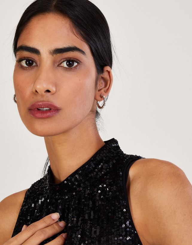 Monsoon محل - أقراط لؤلؤية ملحق حار Monsoon نحيف N4BV8X1376