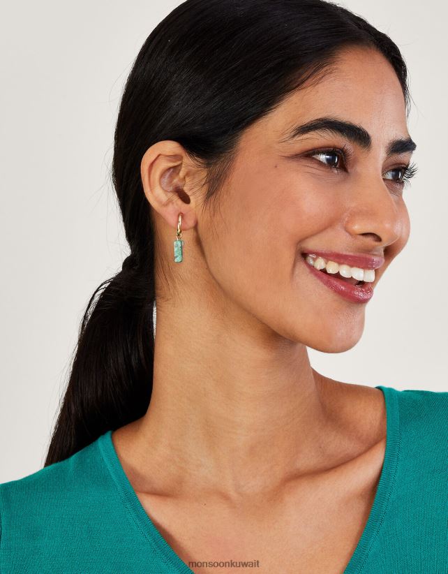 Monsoon معنى - أطواق معنققة من اللؤلؤ والحجر ملحق أنيق Monsoon نحيف N4BV8X1388