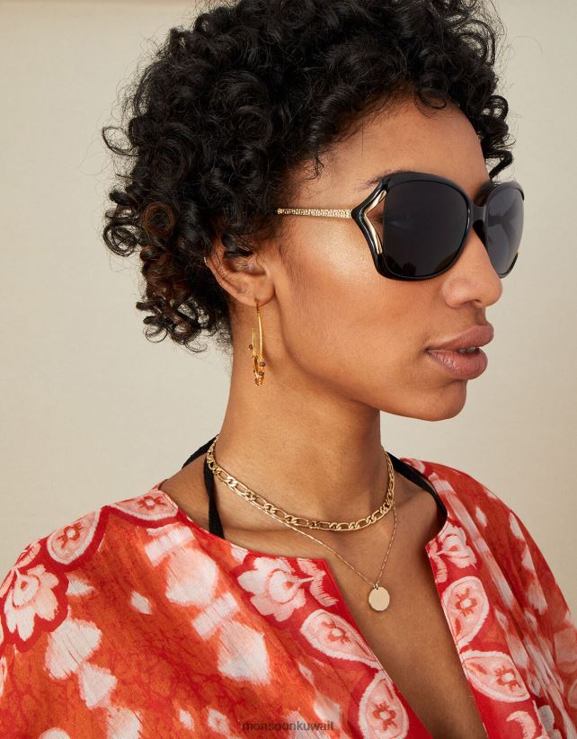 Monsoon accessorize - التفاف النظارات الشمسية ملحق أنيق Monsoon نحيف N4BV8X1430