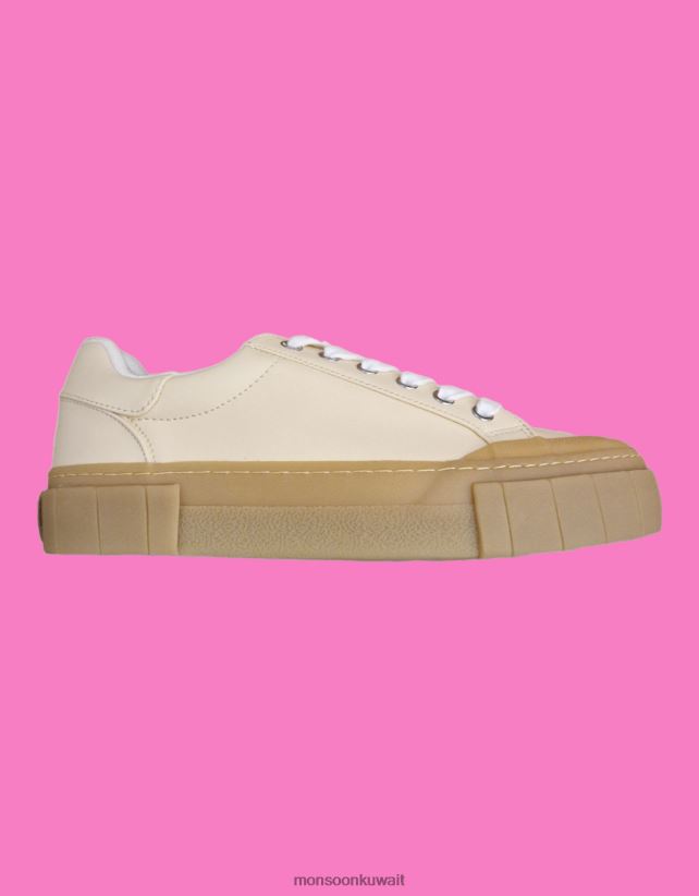 Monsoon معنى - أخبار جيدة للمدربين ذوي المستوى المنخفض أحذية أبيض Monsoon نحيف N4BV8X1517