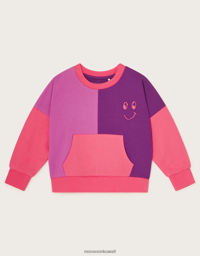 Monsoon Kuwait - كتلة العرق الأعلى ملابس لون القرنفل Monsoon أطفال N4BV8X1644