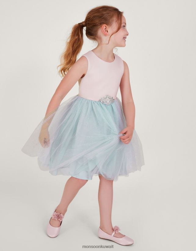 Monsoon UAE - أرض فستان الصفصاف العجيب ملابس متعدد Monsoon بنت N4BV8X1657