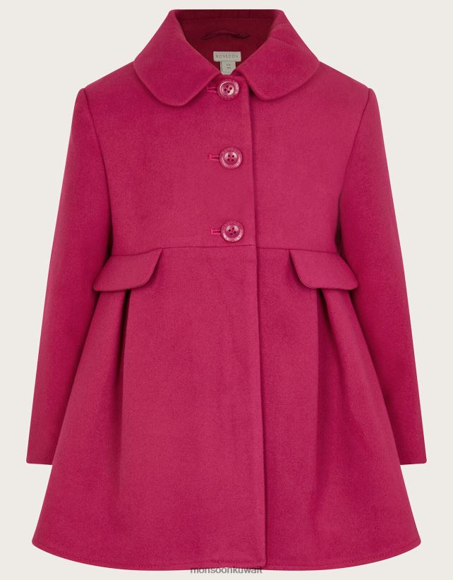 معطف متجنب ملابس الوردي (أرجواني) Monsoon بنت N4BV8X1710 - Monsoon online customer service