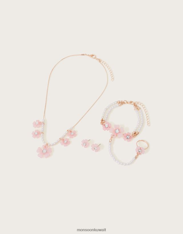 مجموعة مجوهرات تعريشة الزهور ملحق أنيق Monsoon بنت N4BV8X1794 - Monsoon kuwait online shopping