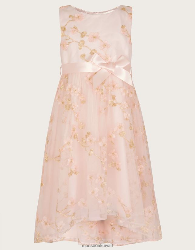 Monsoon Kuwait - فستان من الدانتيل الزهري ملابس لون القرنفل Monsoon بنت N4BV8X1882