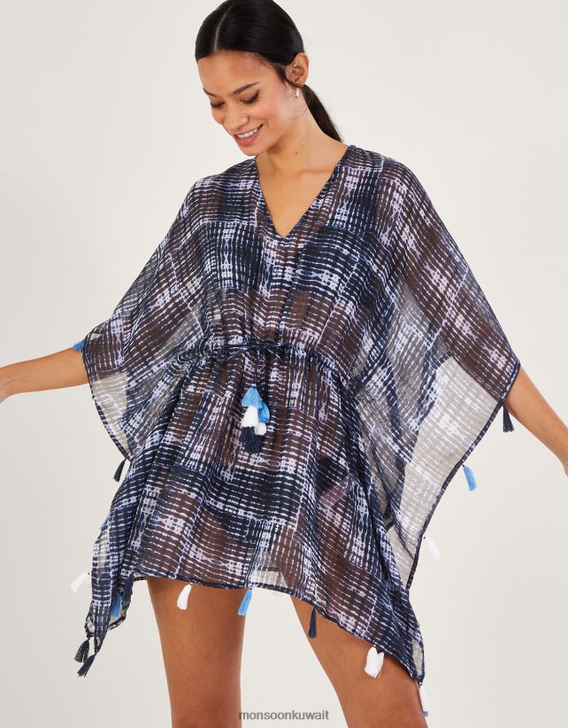 Monsoon accessorize - قفطان مصبوغ التعادل ملابس موضة Monsoon نحيف N4BV8X189