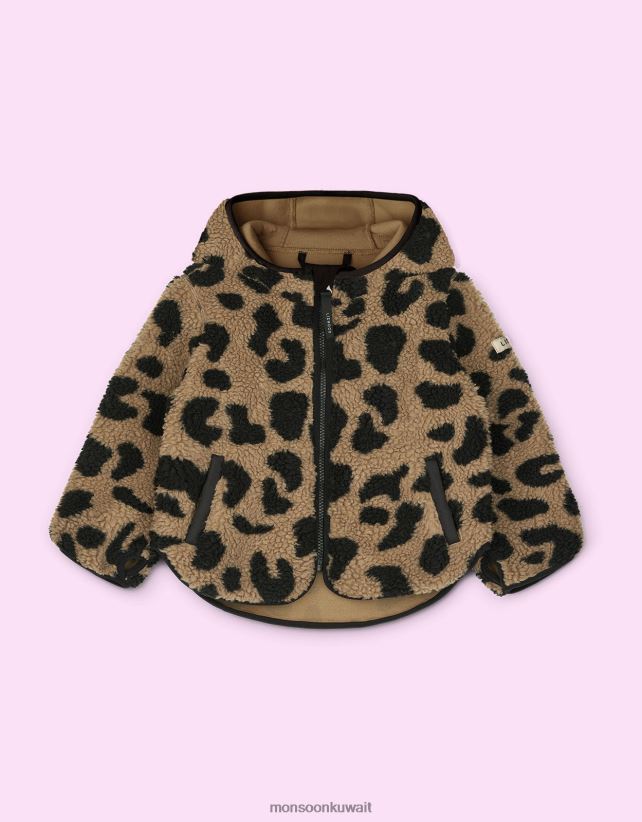 Monsoon معنى - سترة بغطاء رأس من ليووود مارا ملابس بني Monsoon أطفال N4BV8X1916