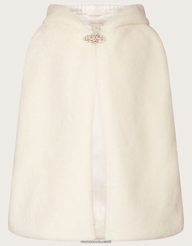 Monsoon accessorize - أرض العجائب طويلة من الفرو الصناعي ملابس عاج Monsoon بنت N4BV8X1925