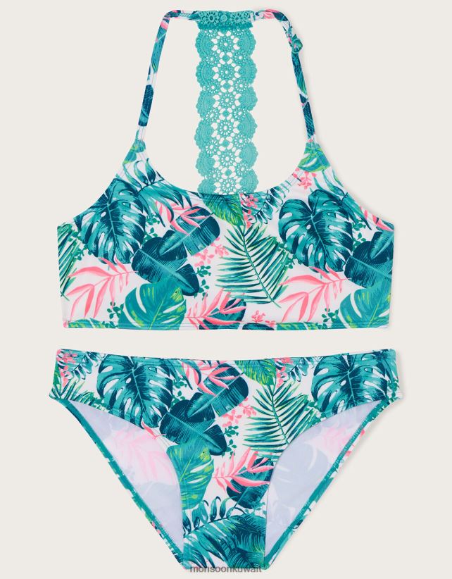 مجموعة بيكيني النخيل الكروشيه ملابس عاج Monsoon بنت N4BV8X1986 - Monsoon kuwait avenues
