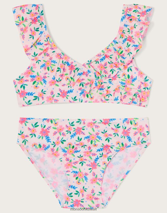 Monsoon Kuwait - مجموعة البيكيني الملتفة من ديتسي ملابس عاج Monsoon بنت N4BV8X1999