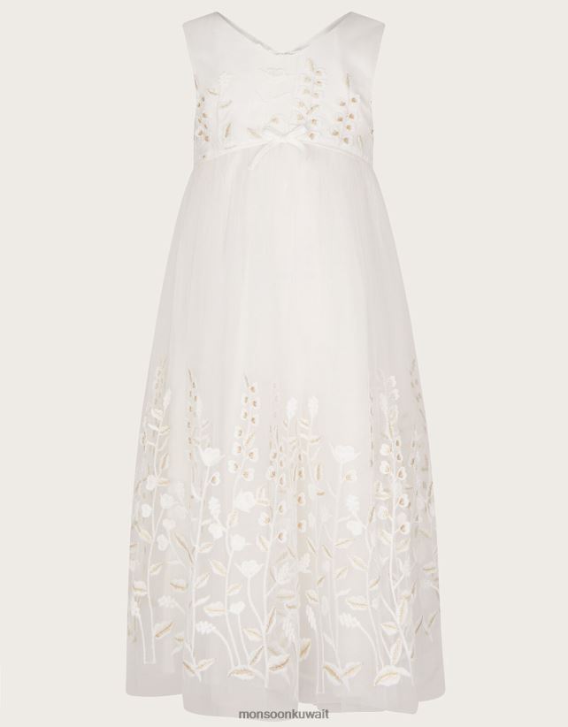 Monsoon معنى - فستان ماكسي مطرز من ليلي ملابس عاج Monsoon بنت N4BV8X2007