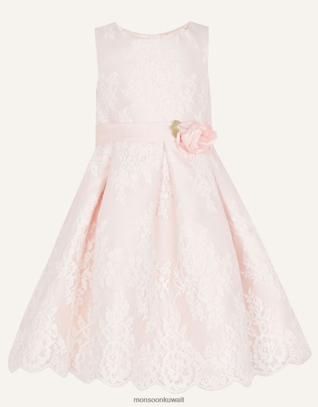 Monsoon UAE - فستان دانتيل لولا ملابس لون القرنفل Monsoon بنت N4BV8X2040