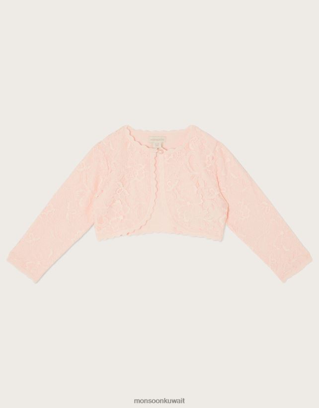 سترة الدانتيل الطفل ملابس لون القرنفل Monsoon بنت N4BV8X2109 - Monsoon kuwait online shopping