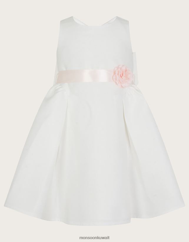 فستان وصيفة العروس هولي للأطفال ملابس عاج Monsoon بنت N4BV8X2125 - Monsoon kuwait online shopping