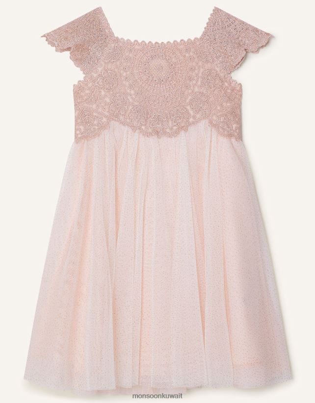 Monsoon معنى - فستان بيبي استيلا ملابس لون القرنفل Monsoon بنت N4BV8X2187