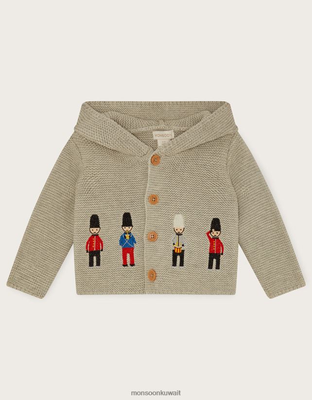 Monsoon معنى - سترة كروشيه لندن ملابس رمادي Monsoon أطفال N4BV8X2198