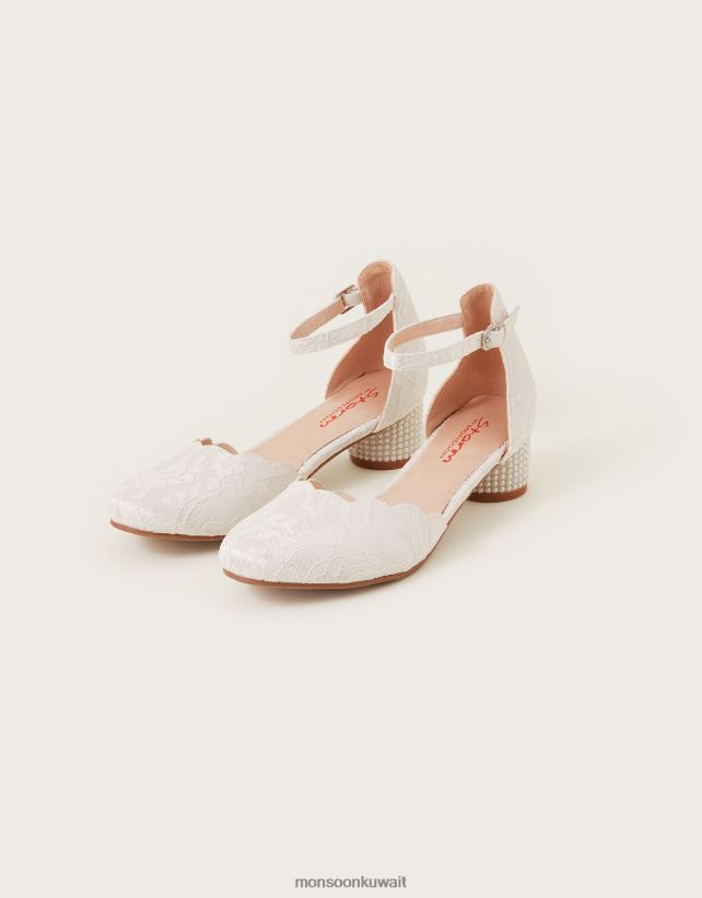 الدانتيل الكعب من جزأين أحذية عاج Monsoon بنت N4BV8X2297 - Monsoon kuwait avenues