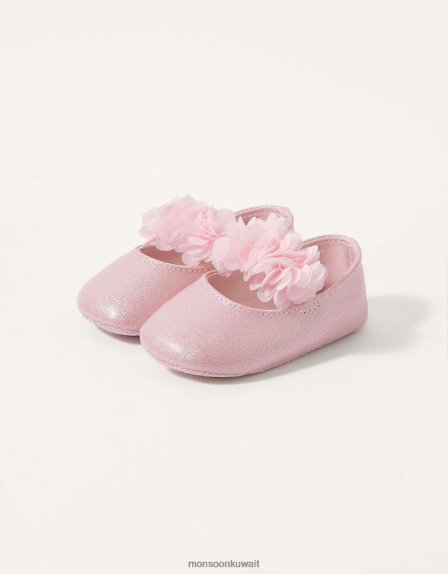 وميض الصدار الجوارب أحذية لون القرنفل Monsoon أطفال N4BV8X2360 - Monsoon children