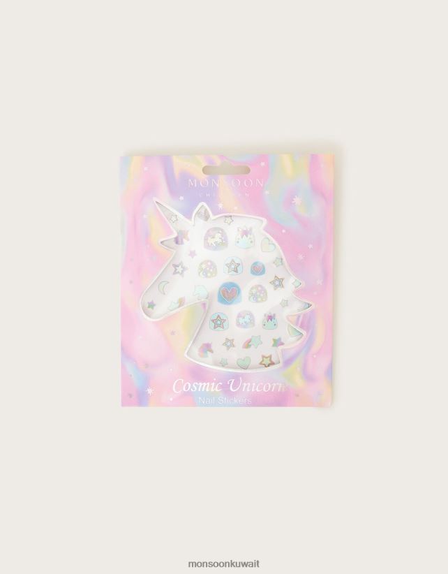 ملصقات أظافر يونيكورن ملحق رشيقة Monsoon أطفال N4BV8X2423 - Monsoon kuwait avenues