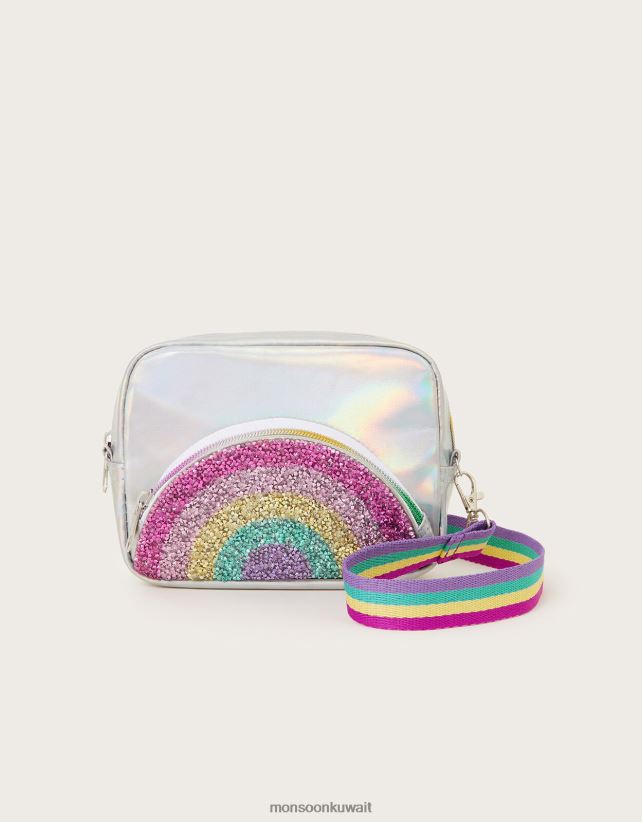 Monsoon محل - حقيبة قوس قزح الشمسية متعددة الاتجاهات ملحق أنيق Monsoon بنت N4BV8X2425