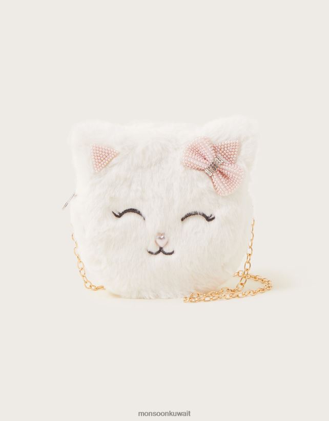 Monsoon accessorize - حقيبة القطة زنبق رقيق ملحق موضة Monsoon بنت N4BV8X2473