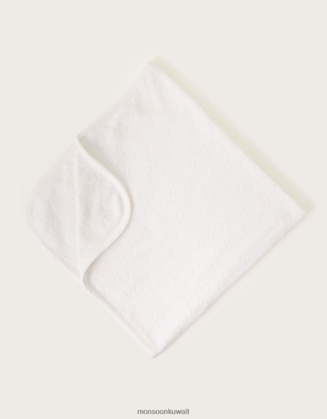 بطانية سحابة لحديثي الولادة ملحق موضة Monsoon أطفال N4BV8X2483 - Monsoon kuwait online shopping