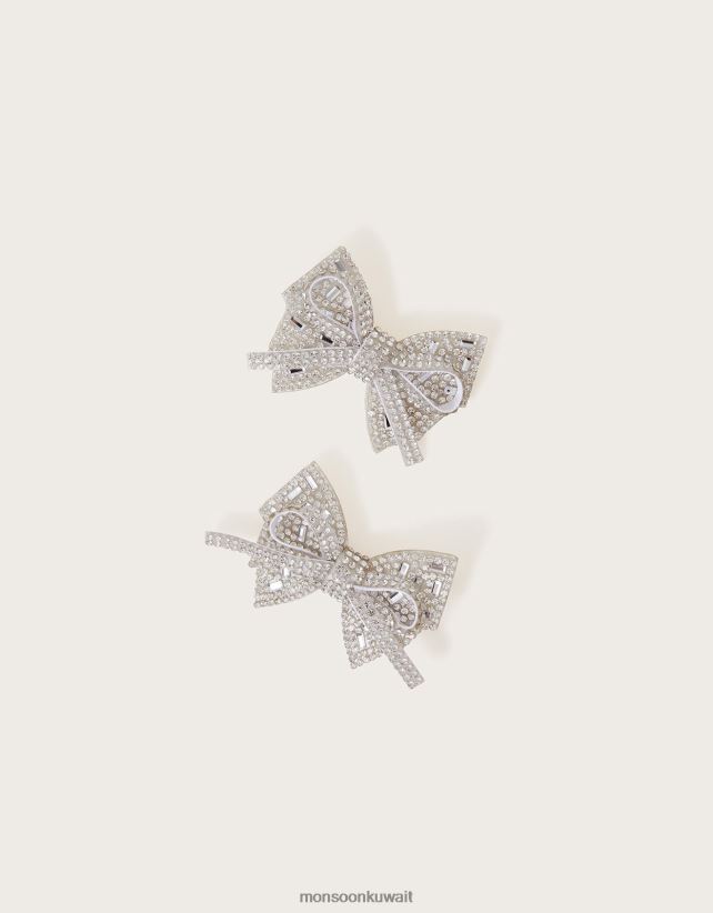 مجموعة من مشابك القوس المبهرة ذات الطبقات ملحق أنيق Monsoon بنت N4BV8X2488 - Monsoon children