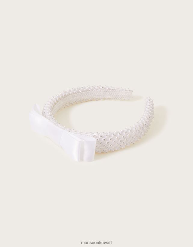 Monsoon accessorize - جوهرة القوس عقال ملحق أنيق Monsoon بنت N4BV8X2508