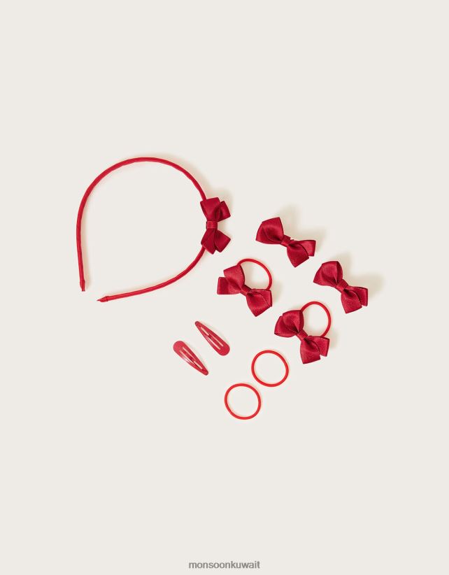 Monsoon Kuwait - مجموعة شعر مدرستي ملحق موضة Monsoon بنت N4BV8X2517