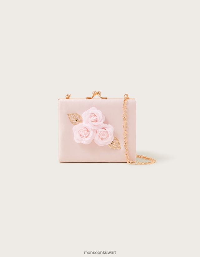 Monsoon Kuwait - حقيبة إطار زهرة زهر ملحق موضة Monsoon بنت N4BV8X2559