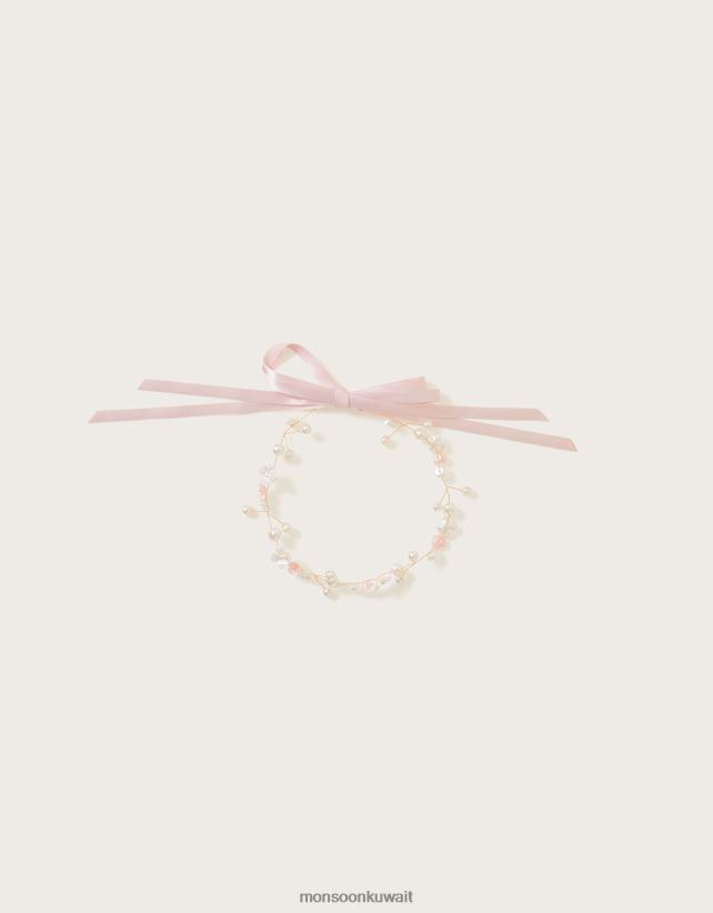 إكليل معدني من زهرة الفريزيا ملحق موضة Monsoon بنت N4BV8X2563 - Monsoon kuwait online shopping