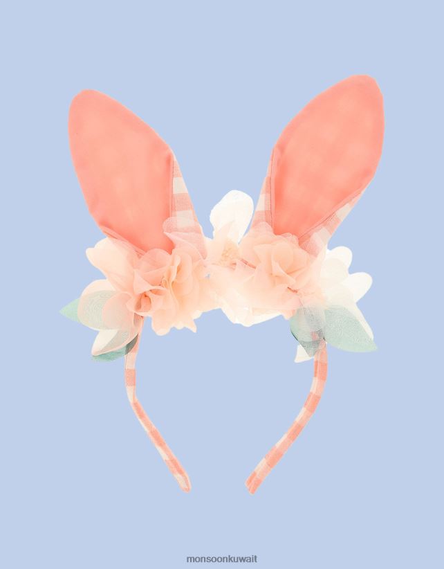 Monsoon معنى - ميري ميري منمق آذان الأرنب القماش القطني ملحق أنيق Monsoon أطفال N4BV8X2592