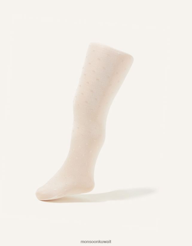 Monsoon UAE - الجوارب بقعة الزفاف الطفل ملحق عاج Monsoon بنت N4BV8X2681