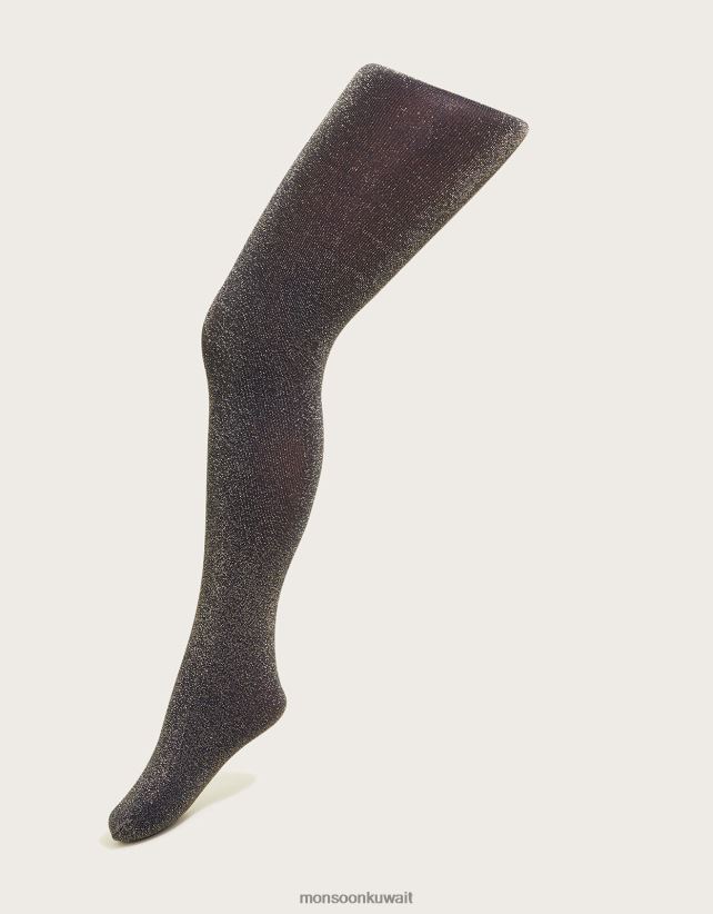 Monsoon accessorize - الجوارب النايلون سباركلي ملحق الأزرق الداكن) Monsoon بنت N4BV8X2682