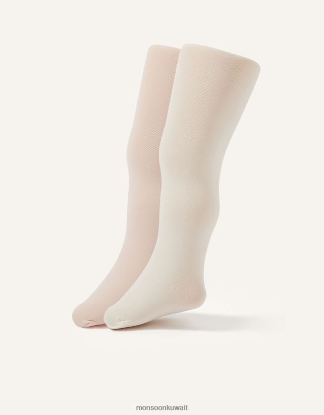 طقم توأم ضيق من النايلون للأطفال ملحق متعدد Monsoon بنت N4BV8X2685 - Monsoon kuwait online shopping