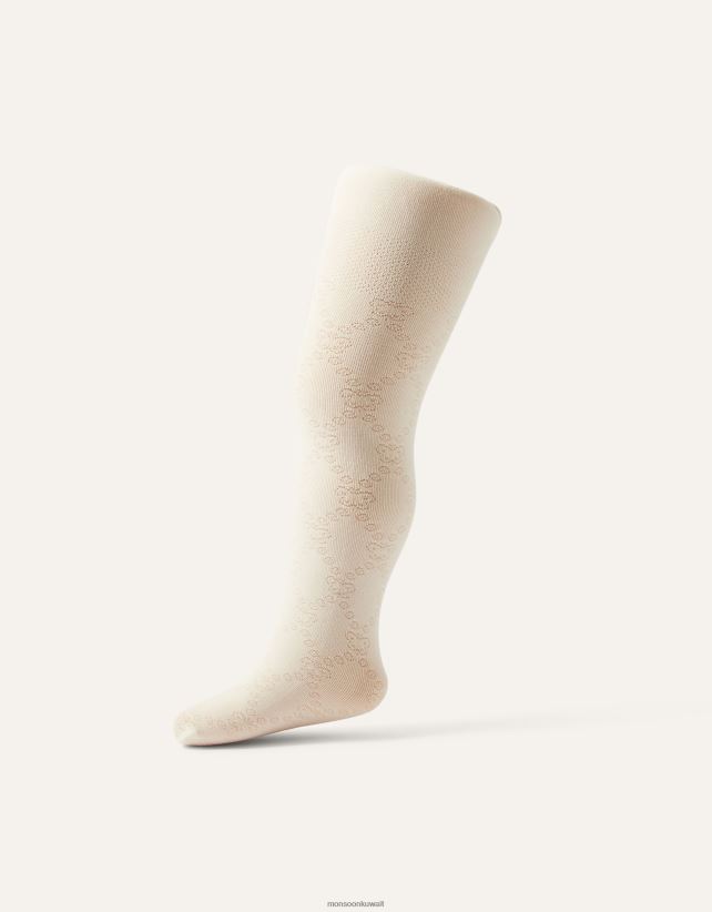 Monsoon معنى - الجوارب الماسية القطيفة على شكل فراشة للأطفال ملحق عاج Monsoon بنت N4BV8X2720