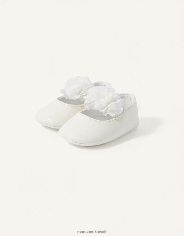 وميض الصدار الجوارب أحذية عاج Monsoon أطفال N4BV8X2807 - Monsoon kuwait online shopping