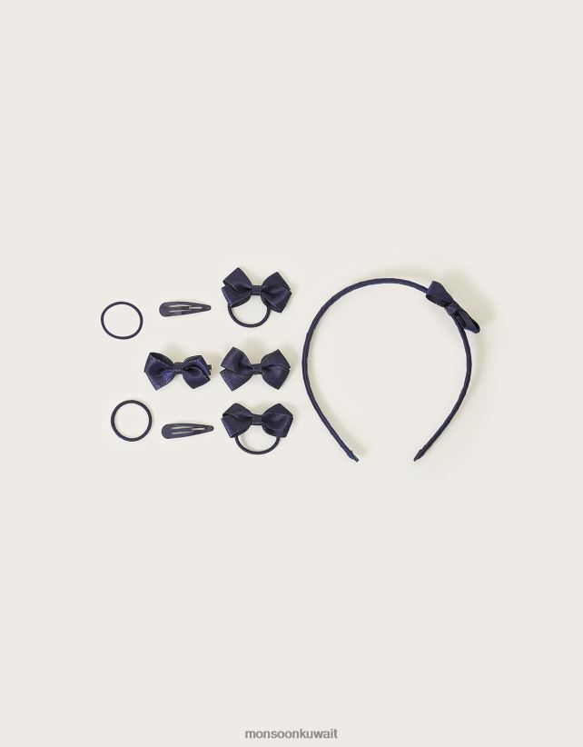 Monsoon Kuwait - مجموعة شعر مدرستي ملحق موضة Monsoon بنت N4BV8X2836