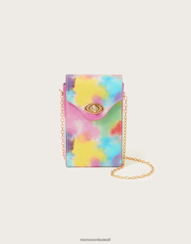 Monsoon محل - ربطة عنق صبغ حقيبة الهاتف المحمول ملحق حار Monsoon بنت N4BV8X2838